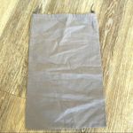 Miu Miu  small grey drawstring dust bag Photo 3