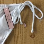 Victoria's Secret New Victoria’s Secret Vintage Crocheted Bikini Swimsuit Bottoms White Medium Photo 3