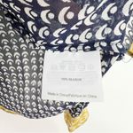 Tory Burch  Silk Multicolor Multiple Print Buttondown Shirt Size 2 Photo 9