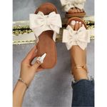 ✨Preppy Flat Slippers✨ Tan Size 8 Photo 1