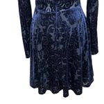 City Triangles Velvet Burnout Skater Dress Juniors SZ 3 Whimsigoth Fairy Witchy Photo 7