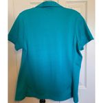 Greg Norman  Play Dry technology blue polo large women's Photo 2