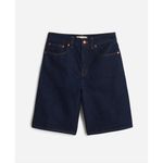 Madewell The 1997 Denim Bermuda Short Bronxville Dark Blue Wash Rigid US 26 NWT Photo 5