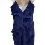 Bardot  Fae Lace Sheath Cocktail Dress Deep Navy 8 Photo 10