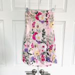 Selfie Leslie Entered The Chat Floral Strapless Mini Dress Photo 2