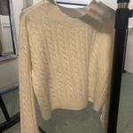 Hollister  Cropped Cable Knit Sweater Photo 0