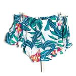 MINKPINK Swim Panama Palms Hipster Shorts Large Vacation Coastal Tropical Island Photo 1
