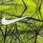 Nike Pro Hypercool Compression Printed Sports Bra Neon Yellow Size Small Photo 1