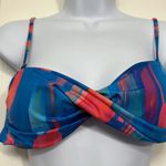 Speedo  2 Piece Bikini Twist Top Tie Back High Waist Size 34/AUS 10 EUC #7328 Photo 4