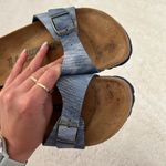 Birkenstock Madrid Women's Slide Sandals - Blue, 6.5 Bohemian/Clean/Cottage Core Photo 3