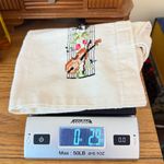 Music Themed Cross Stitch Needlepoint Small Tote Bag French Horn Piano Violin Photo 9