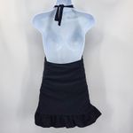 Venus Black One Piece Swimwear Skirt Swimsuit Bathing Suit V Neck Halter 8 Photo 1