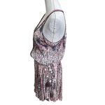 Poupette St. Barth Nola Mini Dress Tank Bohemian Slinky Weave Womens Size Small Photo 7