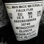 Aqua Stop Mongoose Winter Boots Faux Fur Lined Side Zipper Gray Size 7 Photo 5