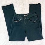 Levi's LEVI’S Women’s Mid Rise 505 Straight Leg Hunter Green Denim Jeans 27 Photo 0