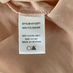 ASTR the Label Blush Draped Sleeveless High-Low Tank Top Women’s Medium Sheer La Photo 7