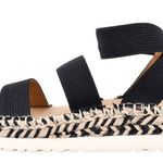White Mountain NEW  Kolton Ankle Strap Sandal Espadrille Black  11 Photo 2
