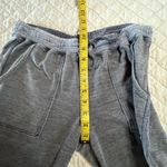 Lucky Brand Y2K Sweatsuit Open Back Terry Velvet Soft Gray Size Small Cuffed Photo 15