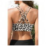 SheIn  Curve Women’s Scoop Neck, Cross Cross Spaghetti Strap Sports Bra - 3XL Photo 9