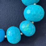 Loft Turquoise Beaded Necklace with Rope and Tassel detail Photo 5