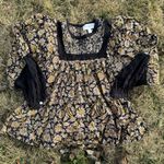 Cleobella Anthropologie  Harley Boho Peasant Blouse Size XS Photo 3