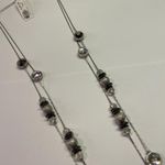 New York And Company NWT $22.95 Silver Tone Multi Strand Costume Jewelry Necklace Photo 6