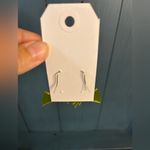 Handmade Lemon Yellow Lucite Pterodactyl Dangle Earrings Photo 1