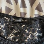 You Are Not Alone Black Lace Long Sleeve Top Size S Photo 7