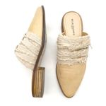 Kelsi Dagger  Brooklyn Alder Mules Size 9 Tan Leather Pointed Toe Boho Slip On Photo 14