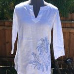 Tommy Bahama  Two Palms Linen Embroidered T… Photo 1
