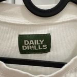 Daily Drills  Cropped Waffle Long Sleeve Photo 2