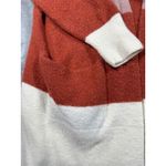 Madewell  Walker Cardigan Womens Colorblock Open‎ Front Sweater Pockets Size M Photo 6