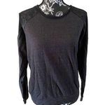 Forever 21 Sheer Panel Long Sleeve Shirt Everyday Casual School Photo 0