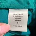 New York and Co 7th Avenue Womens Dress Shorts Cuffed Stretch Teal Blue Size 0 Photo 7