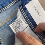 Bamboo  rayon denim capri pants, size 5‎ Photo 3