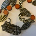 Bronze Hammered Wooden Circle Waist Chain Coastal Cowgirl Western Festiv… Brown Photo 1