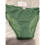 ANDIE  Swim Seagreen Ribbed Bikini Bottom XS Photo 1