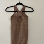 Free People NWT FP Movement  Every Single Time Runsie One Piece Brown XS/S Photo 7