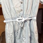 Women's Studio Wear Petite Romper Size PS Blue Photo 6