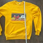 Jerzees Vintage Mother Goose & Grimm 'Handbasket' 90s Gold Sweatshirt sz M Photo 4