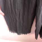 Anthropologie NWT first Monday black distressed hem jumpsuit Photo 5