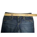 Jolt  Womens Juniors Jeans Size 7 Dark Blue Stretch Denim 31x29.75 Photo 6