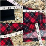 Victoria's Secret  Thermal Short Pajamas in Red Black Plaid M goth grunge academi Photo 5