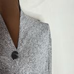 Bobeau One Button Wrap Cardigan plush light grey Sweater size M Photo 6
