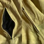 Dorothee Schumacher Velour Softness Leather Maxi Dress Size Small Green Photo 8