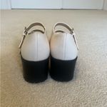 Urban Outfitters Women's White Mary Jane Shoes Photo 5