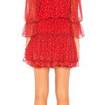 MISA Los Angeles Darla Floral Off Shoulder Mini Dress Photo 4