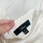 Lulus Womens Celebration Of Love White Satin One Shoulder Bodycon Mini Dress XL Photo 6