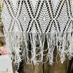 Boutique NEW Sheer Fringe Skirt Photo 7