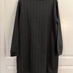 COLUMBIA 1X Charcoal Gray Sweatshirt Dress Fleece Photo 5